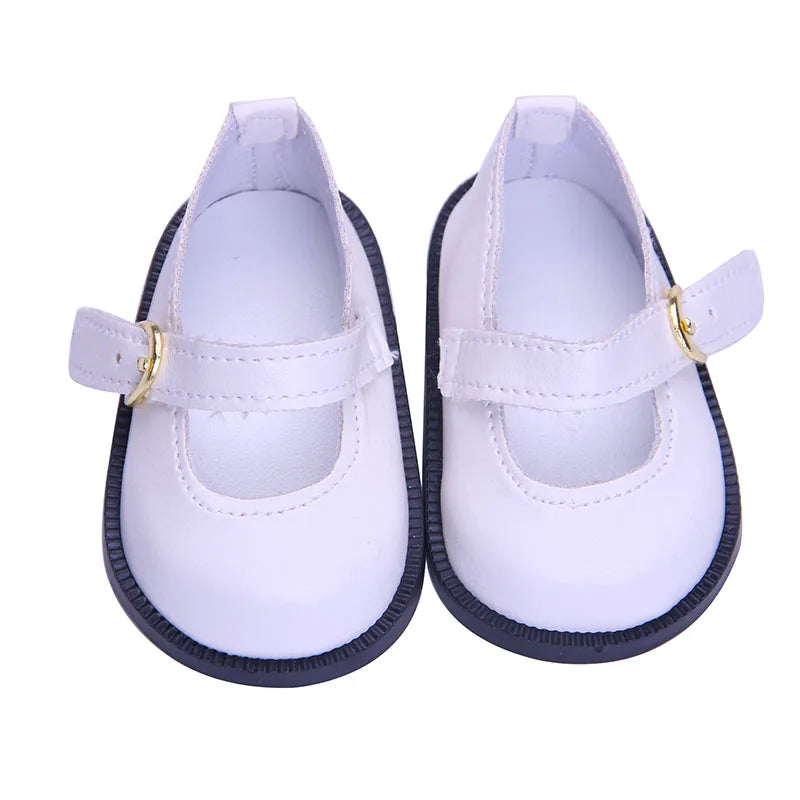 Classic Mary-Jane Shoes for 18 in Dolls