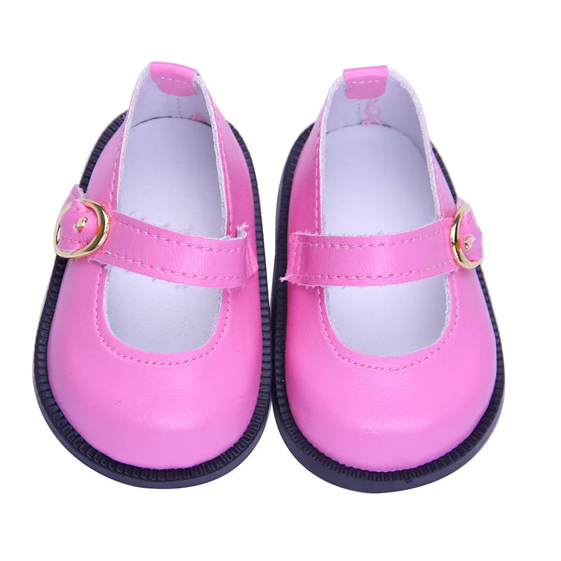 Classic Mary-Jane Shoes for 18 in Dolls