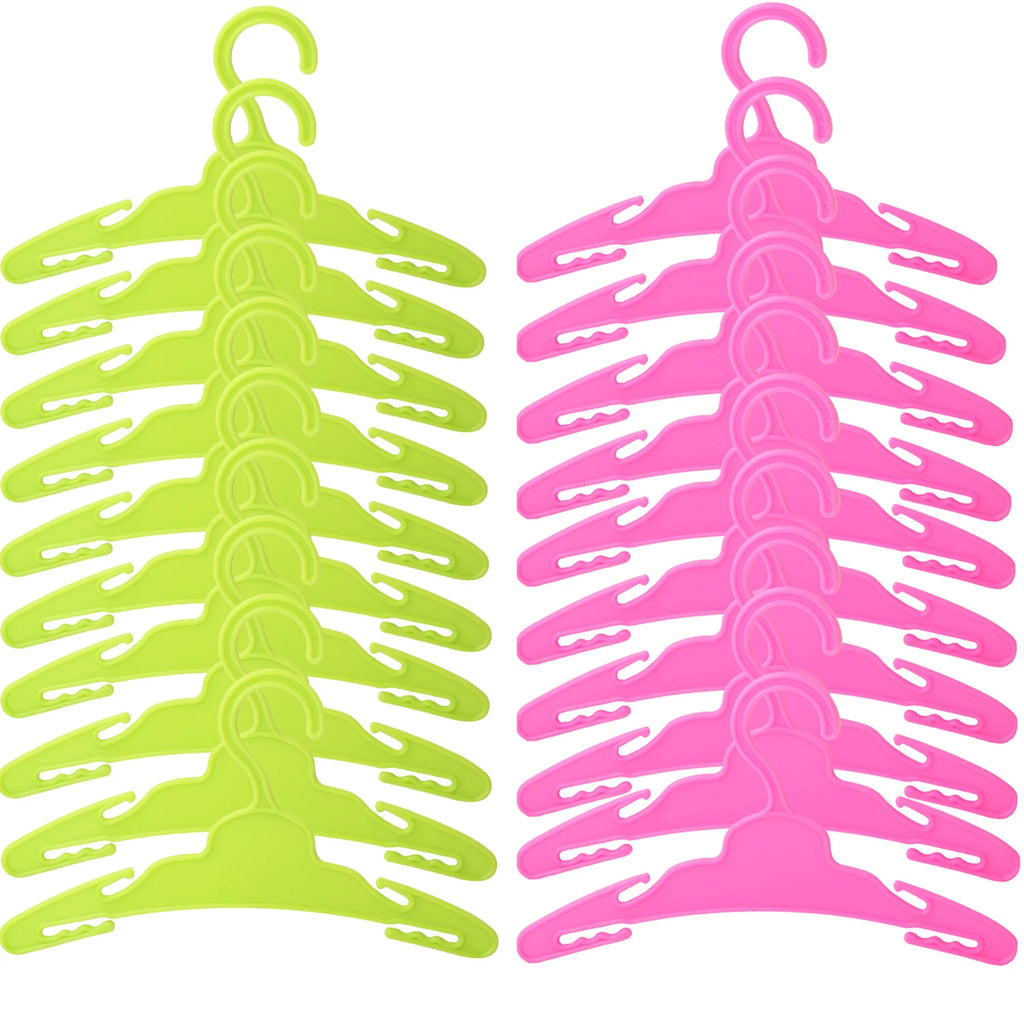 Plastic Hangers Packs for 18 in Dolls