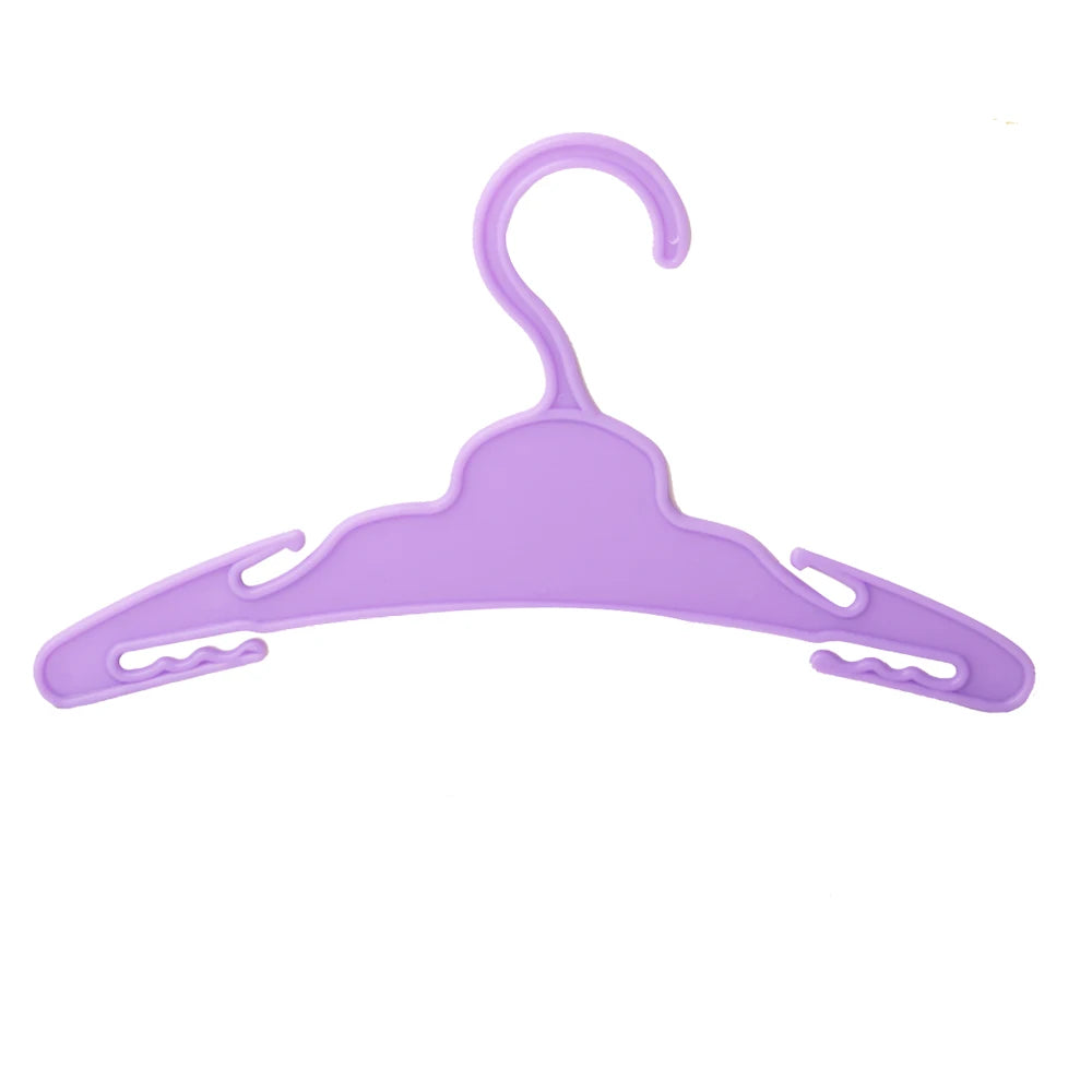 Plastic Hangers Packs for 18 in Dolls