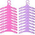 Plastic Hangers Packs for 18 in Dolls